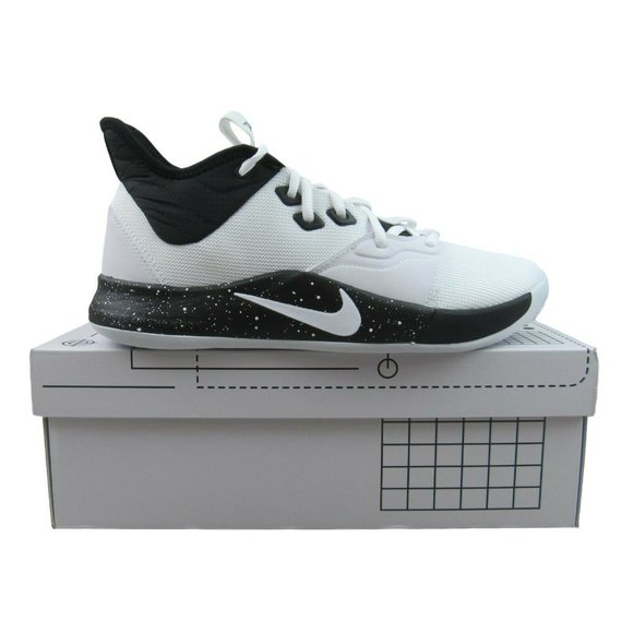 Nike Other - Nike PG 3 TB White Black Basketball Shoes